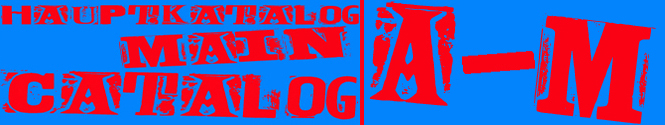 MAIN CATALOG